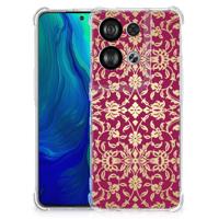 Anti Shock Case OPPO Reno8 Barok Pink - thumbnail