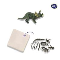 SES explore dino en skelet opgraven 2in1 - triceratops - thumbnail