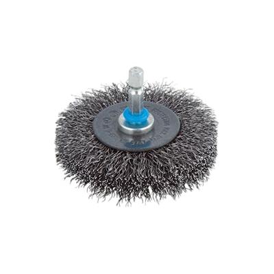 Wolfcraft Draadborstel | 6-kant schacht | Ø75 x 16mm | 1 stuk - 2101000 Wolfcraft Draadborstel | 6-kant schacht | Ø75 x 16mm | 1 stuk - 2101000