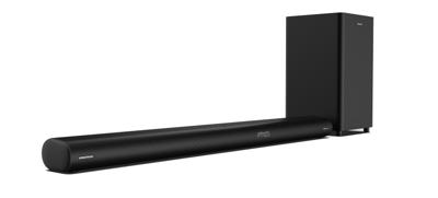 GRUNDIG DSB 3000 Dolby Atmos soundbar met subwoofer, 3.1.2 kanaals Dolby Atmos, 580 Watt max. muziekvermogen, Bluetooth V5.3, HDMI (eARC), optische ingang, Aux In, USB, zwart