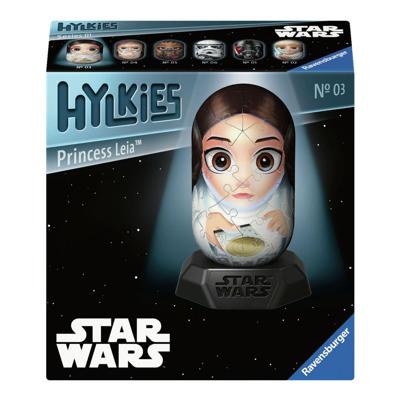 Ravensburger 3d puzzel hylkies star wars princess leia, 54st.