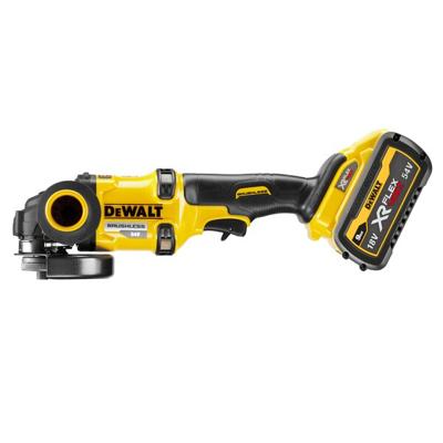 DeWALT DCG418X2 Accu Haakse Slijper 125mm 54V XR FlexVolt 9,0Ah in TSTAK DeWALT DCG418X2 Accu Haakse Slijper 125mm 54V XR FlexVolt 9,0Ah in TSTAK