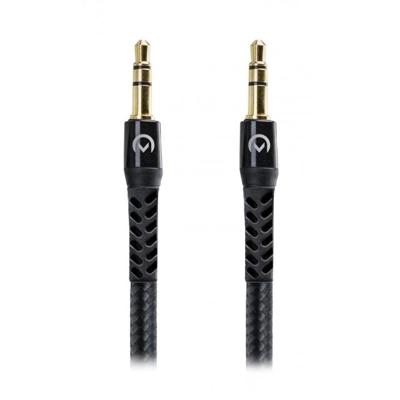 Mobilize Strong Nylon Aux Cable 1.5m Black