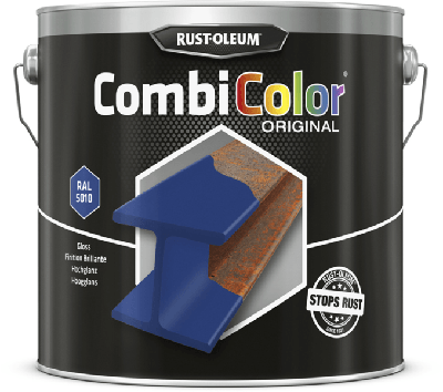 Rust-Oleum Combicolor metaalverf ral9010 wit 0.75ltr