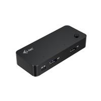 i-tec CAKVMHUB2A2C USB-combi-hub Zwart - thumbnail