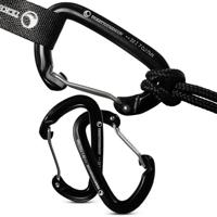 Ticket to the moon Carabiner 22 Carabine Black 8,5 x 5,2 cm - thumbnail