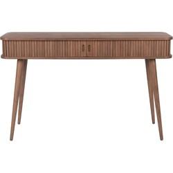 Zuiver Sidetable 'Barbier' Walnoothout, 120cm, kleur Bruin Zuiver Sidetable 'Barbier' Walnoothout, 120cm, kleur Bruin
