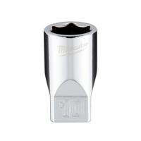 Milwaukee 1/4" Ratel Dop Metrisch Standaard 10 mm - 4932478318 - thumbnail