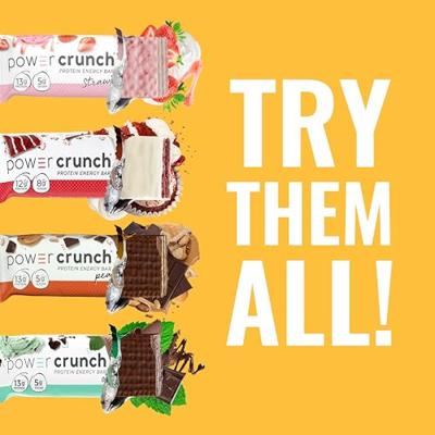Power Crunch Wafers Peanut Butter Creme 12 bars