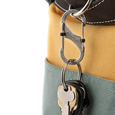 Nite ize S-Biner #4 Slidelock Stainless Carabine Zilver Kleurig - thumbnail
