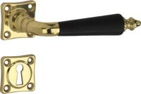 Krukgarn. Antique/Vierkant geveerd SL MGO/Ebben - thumbnail