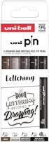 Fineliner Uni-ball Pin Musthave Handlettering set à 5 stuks assorti - thumbnail