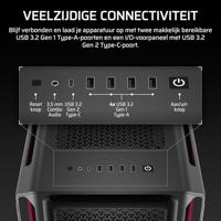 Corsair iCUE LINK 5000T LX RGB Midi Tower Zwart - thumbnail