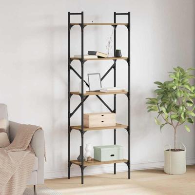 Boekenkast Artisan Eiken 56 x 32 x 174 cm Bewerkt hout
