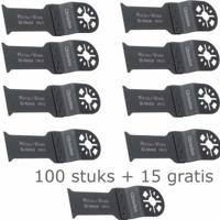 Qblades UN15 zaagblad hout en metaal invalzaagblad 100+15 stuks - thumbnail