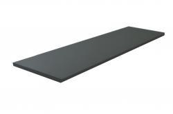 Wiesbaden Vision topblad 1610x465x25 hoogglans grijs