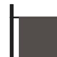 Kamerscherm met 1 paneel 175x180 cm antraciet - thumbnail