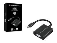 Conceptronic ABBY05B USB grafische adapter 1920 x 1080 Pixels Zwart - thumbnail