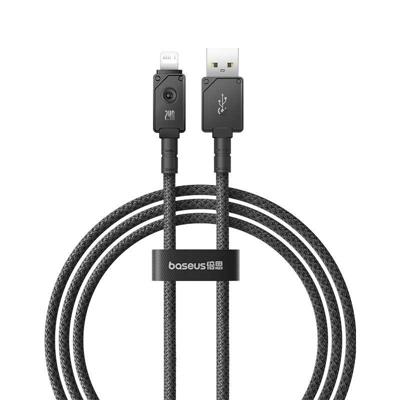 Baseus Unbreakable USB A naar iP kabel 1 m 5V-2.4A Zwart