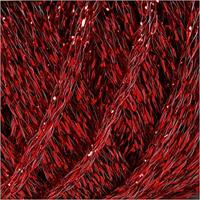 Creativ Company Lurex glitter garen rood, 160m - thumbnail