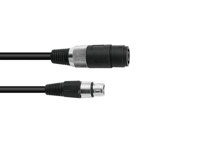 OMNITRONIC Adapter Cable Speaker(F)/XLR(F) 1m bk
