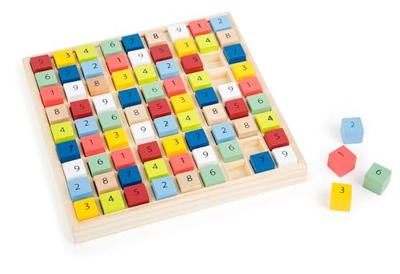 Small Foot - houten sudoku spel kleur, 82dlg.