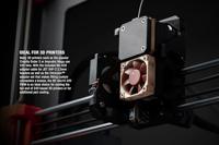 Noctua nf-a4x10 24v pwm case fan (bruin, 40 x 40 x 10 mm) - thumbnail