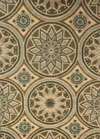 Blommie's lifestyle Buitenkleed 180x120cm C groen - thumbnail