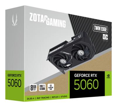 Zotac GAMING GeForce RTX 5060 Twin Edge OC NVIDIA 8 GB GDDR7 - thumbnail
