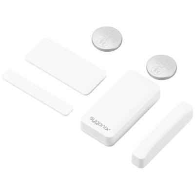Sygonix SY-6052184 Deurcontact, Venstercontact Wit