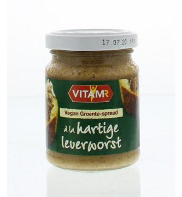 Groente-spread a la hartige leverworst vegan bio