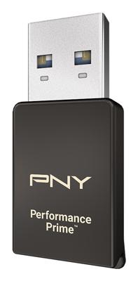 PNY Performance Prime™ USB 3.2 Gen 1 microSD Flash Memory Card Reader - Ultrasnelle snelheden, 200 MB/s lezen, 150 MB/s schrijven, Type-A, voor USB 3.2 Gen 1/USB3.0 uitgeruste hostapparaten
