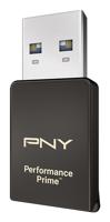 PNY Performance Prime™ USB 3.2 Gen 1 microSD Flash Memory Card Reader - Ultrasnelle snelheden, 200 MB/s lezen, 150 MB/s schrijven, Type-A, voor USB 3.2 Gen 1/USB3.0 uitgeruste hostapparaten - thumbnail