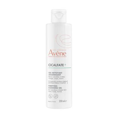 Avène Cicalfate + Zuiverende reinigingsgel, Gevoelige geïrriteerde huid 200ml