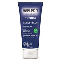Weleda Men Active Fresh Invigorating Shower Gel 200 ml Douche & bad - thumbnail