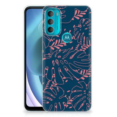 Motorola Moto G71 5G | TPU Case | Palm Leaves