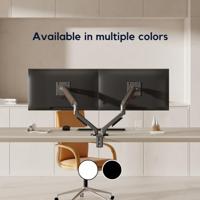 Ranqer Monitor Arm Pro Dual wit - thumbnail