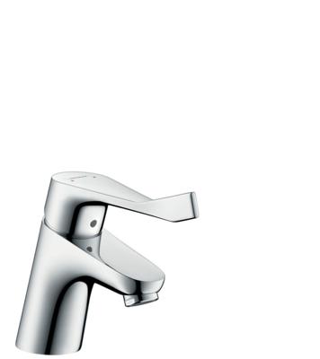 Hansgrohe Focus Care wastafelkraan met ComfortZone 70 met verlengde greep 12.1cm EcoSmart met waste chroom 31910000 Hansgrohe Focus Care wastafelkraan met ComfortZone 70 met verlengde greep 12.1cm EcoSmart met waste chroom 31910000