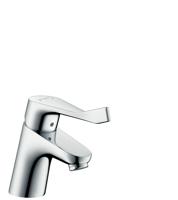 Hansgrohe Focus Care wastafelkraan met ComfortZone 70 met verlengde greep 12.1cm EcoSmart met waste chroom 31910000 - thumbnail