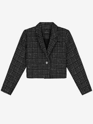 Nik&Nik Meisjes blazer - Tasmin - Zwart