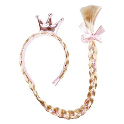 Toi-Toys Toi toys diadeem met lange vlecht Toi-Toys Toi toys diadeem met lange vlecht
