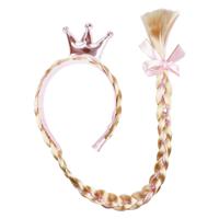 Princess Friends Diadeem met Vlecht en Kroon - thumbnail