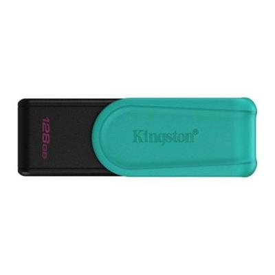 Kingston Technology DataTraveler 128GB Portable USB 3.2 Gen 1 Exodia S (Black/Turquoise)
