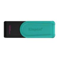 Kingston Technology DataTraveler 128GB Portable USB 3.2 Gen 1 Exodia S (Black/Turquoise) - thumbnail
