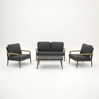 Tuinset Manon antraciet