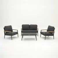 Tuinset Manon antraciet - thumbnail