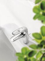 GROHE Eurostyle New waterbesparendes wastefelkraan M size met waste chroom 23564003 - thumbnail