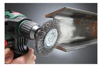 kwb 607833 Schijfborstels, dubbel dik, gegolfd HSS-staaldraad, voor gebruik met boormachines en accuschroevendraaiers 1 stuk(s) - thumbnail