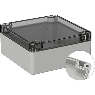 TRU COMPONENTS TC-9065464 Outdoorbehuizing 122 x 120 x 55 Polycarbonaat Grijs-wit (RAL 7035) 1 stuk(s)