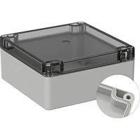 TRU COMPONENTS TC-9065464 Outdoorbehuizing 122 x 120 x 55 Polycarbonaat Grijs-wit (RAL 7035) 1 stuk(s) - thumbnail